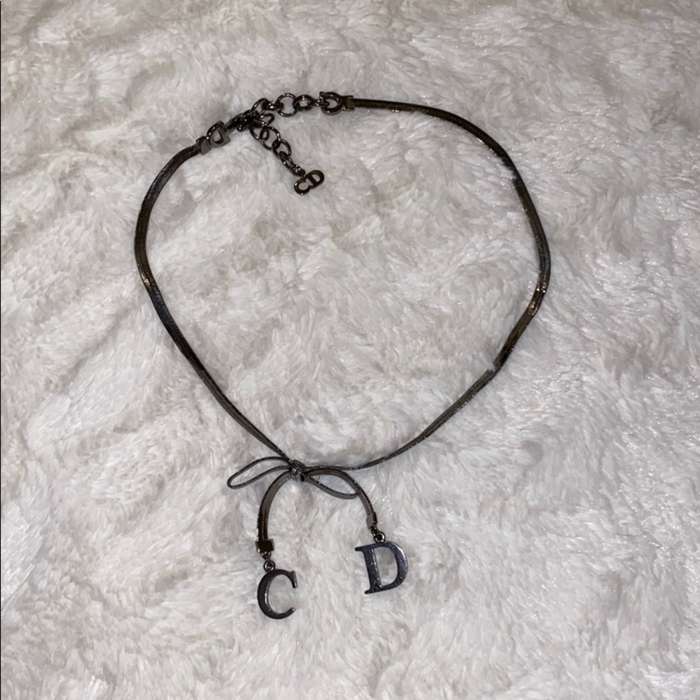Vintage Christian Dior Bow Choker